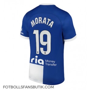 Atletico Madrid Alvaro Morata #19 Replika Bortatröja 2023-24 Kortärmad